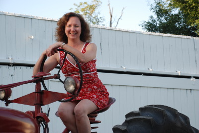 On the tractor in Webster City, IA